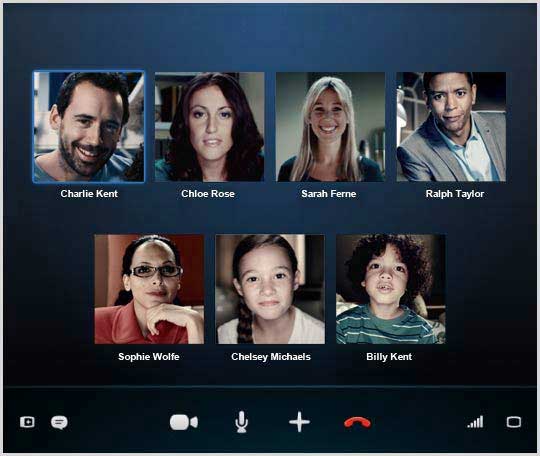 conversa grupo skype