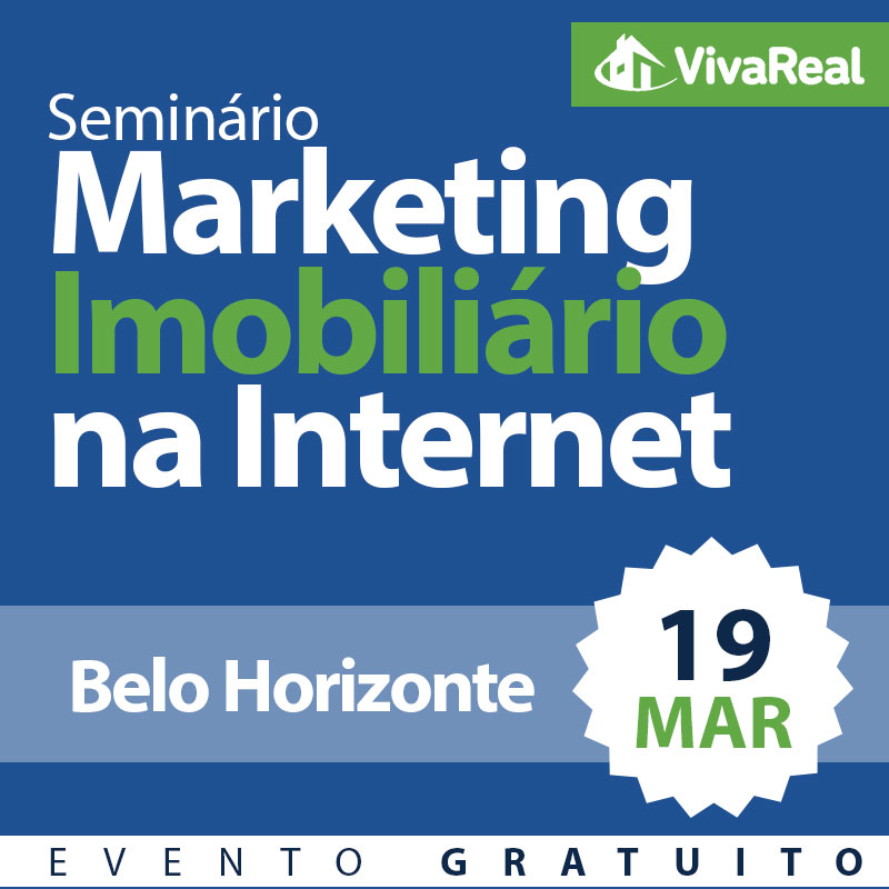 VivaReal leva Seminário de Marketing Imobiliário à Belo Horizonte em março