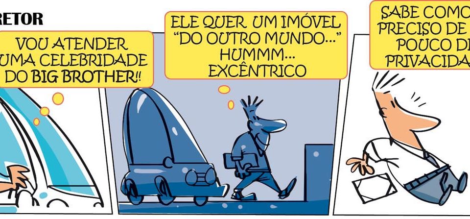 Tirinha 12: Cliente famoso