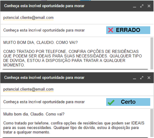 Exemplo De Um E Mail Informal Novo Exemplo 9462